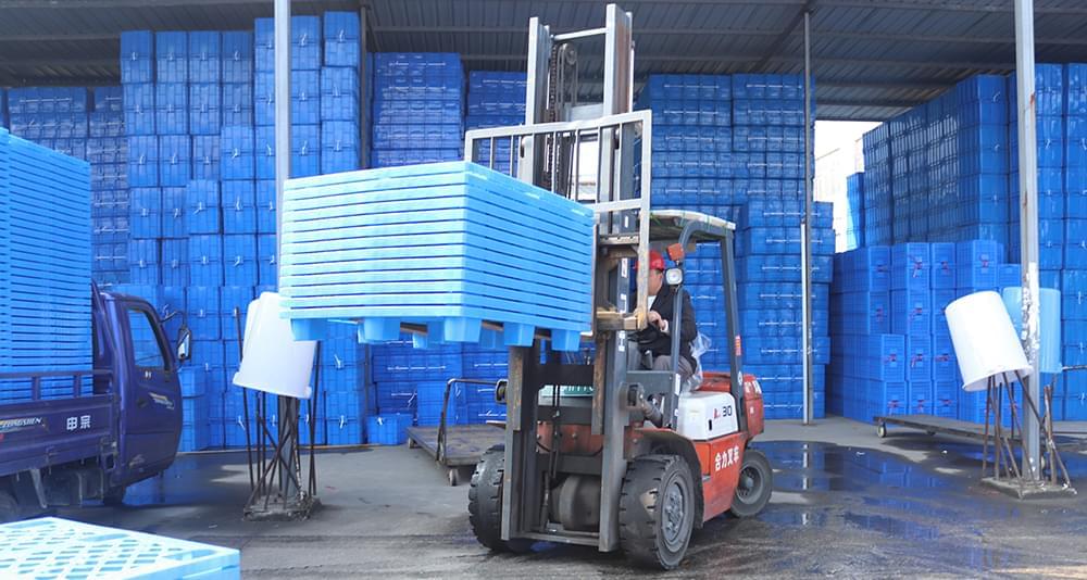 使用塑料托盤的幾種情況下的承載要求！